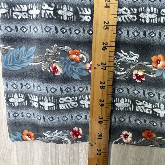 Kennington LTD California Hawaiian Shirt Men’s XL Florar Dragon Skater Surfer - Picture 8 of 9